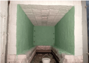 Photo 4 - Lining After Application of Silplate Mass S